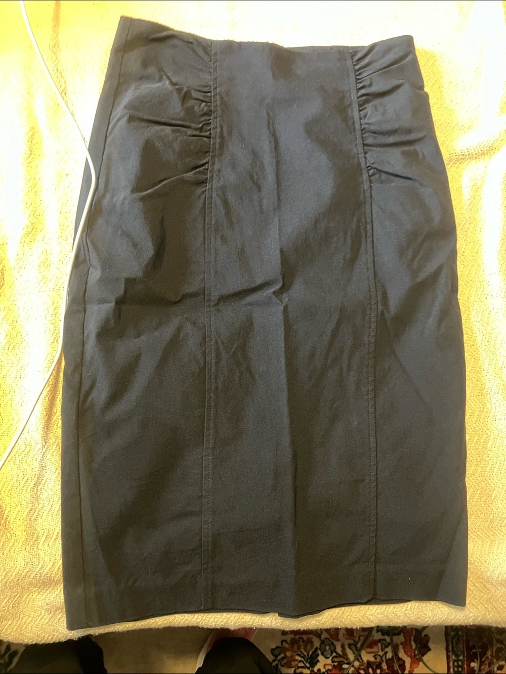 Ricki's Black Fitted Pencil Skirt